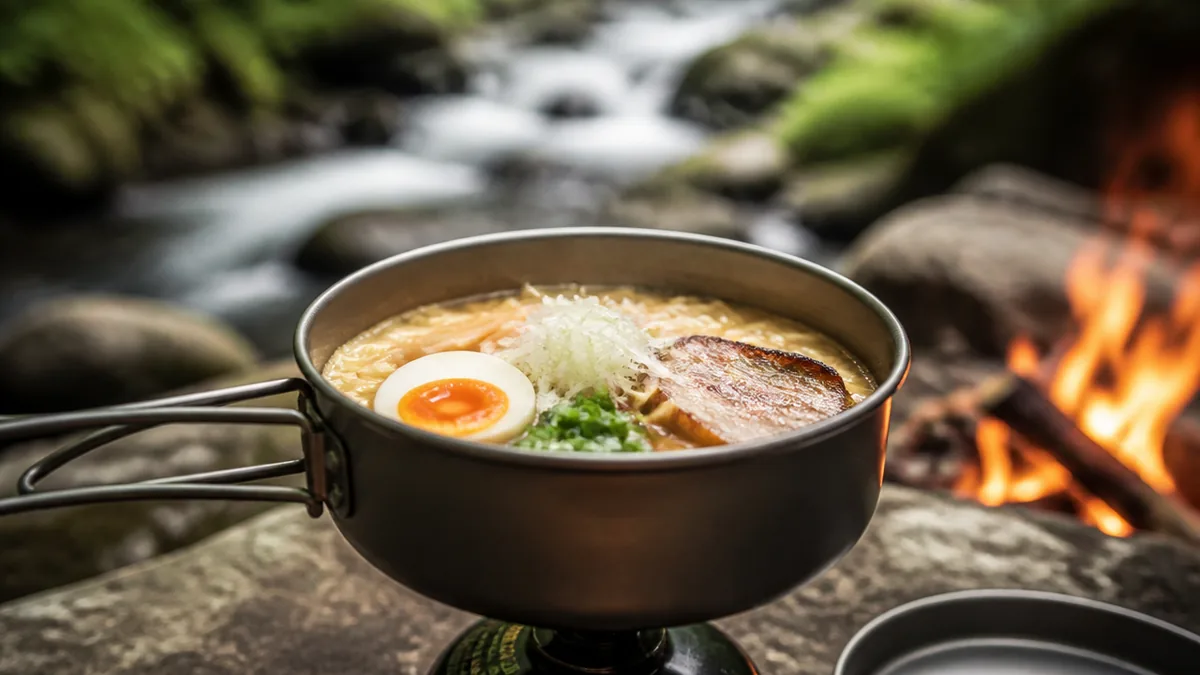 作るキャンプ飯｜炊飯・ラーメン・簡単レシピ3選の解説画像