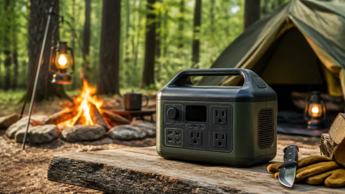 キャンプ電源おすすめ7選を容量順に比較｜2.8kgのソロ向けから防災兼用まで選び方を徹底解説のアイキャッチ画像