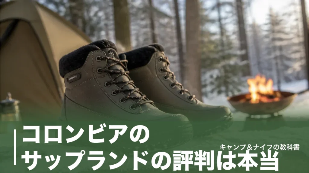 コロンビアのサップランドの評判は本当？滑らない冬靴の実力を全モデル価格順に解説のアイキャッチ画像