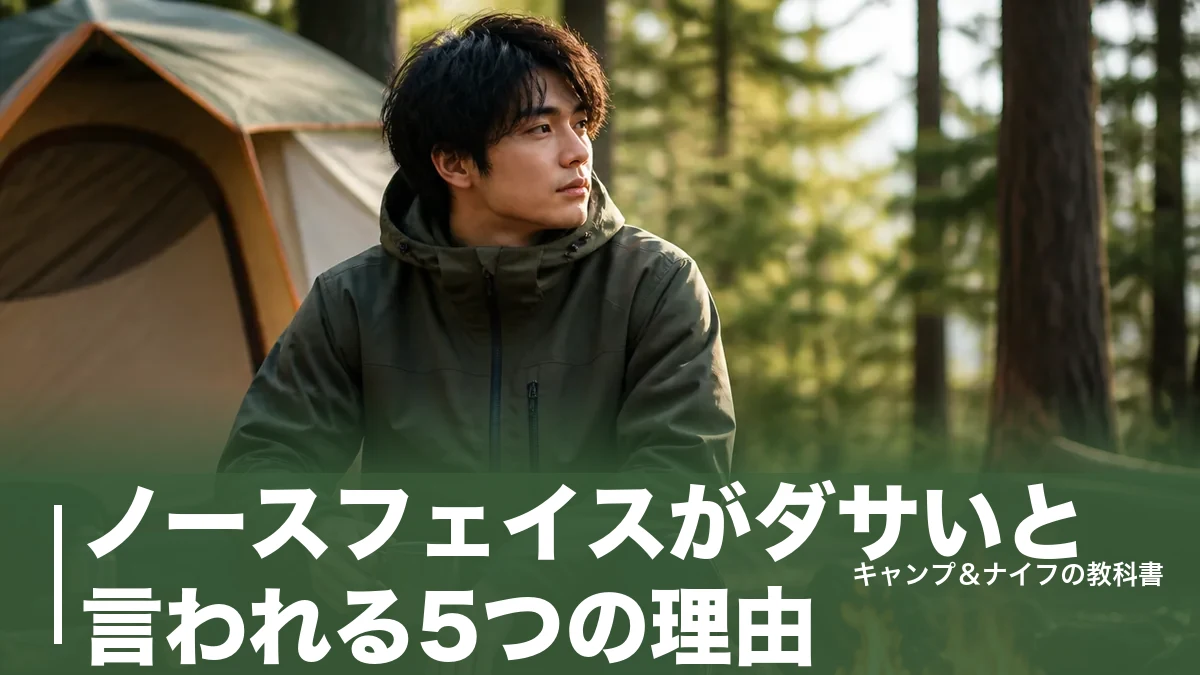 ノースフェイスがダサいと言われる5つの理由｜90%が否定した評判と垢抜ける着こなし術のアイキャッチ画像