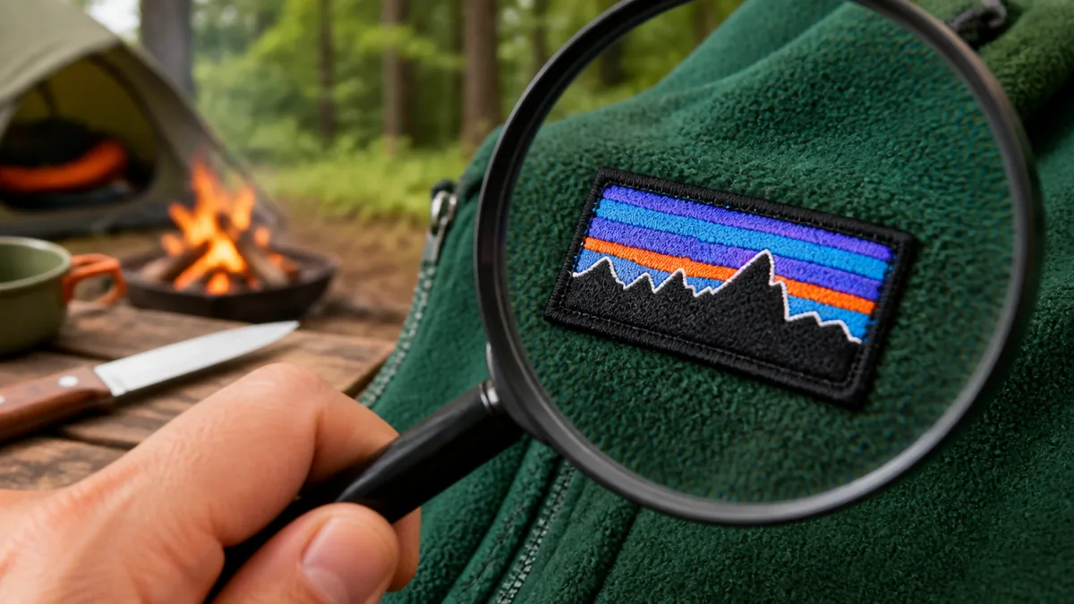 フィッツロイロゴの刺繍で本物を見抜くの解説画像