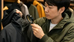 ノースフェイス偽物の見分け方7つ｜タグ・YKK・価格で正規品を見抜くチェック術のアイキャッチ画像