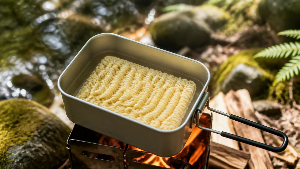 ラーメンクッカーとは何か、普通のクッカーと何が違うのかの解説画像