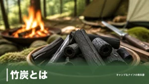 竹炭とは？800℃で724.8m²/gに変わる吸着力と燃料に向かない本当の理由のアイキャッチ画像