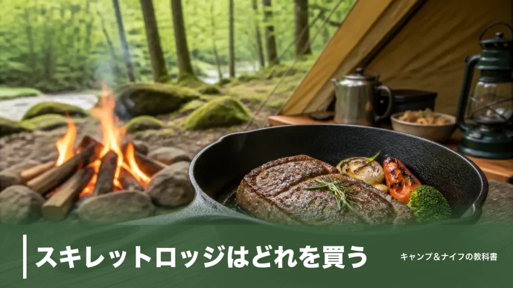 スキレットロッジはどれを買う？0.88kgの6 1/2インチから選ぶサイズ別の正解のアイキャッチ画像