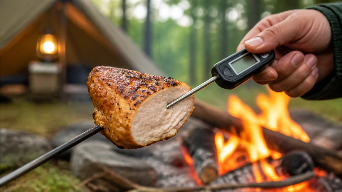 肉は焼き色ではなく中心温度で判断するの解説画像